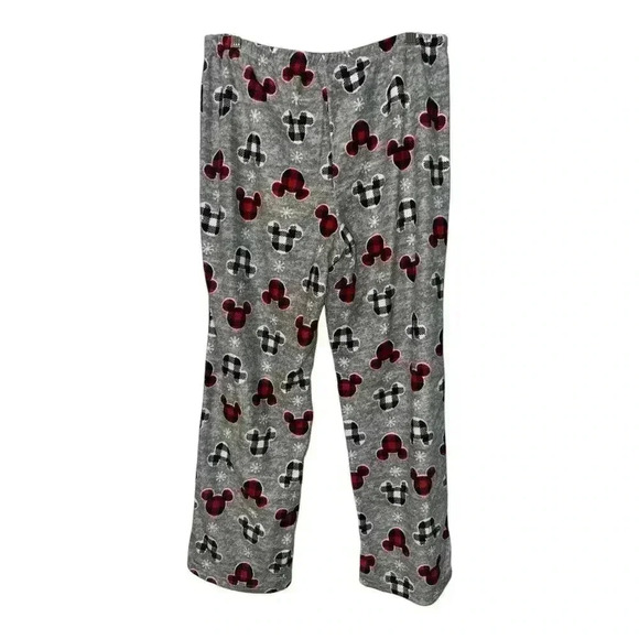 Disney Mickey Mouse Womens Fleece Pajama Bottoms, Large - Picture 3 of 5